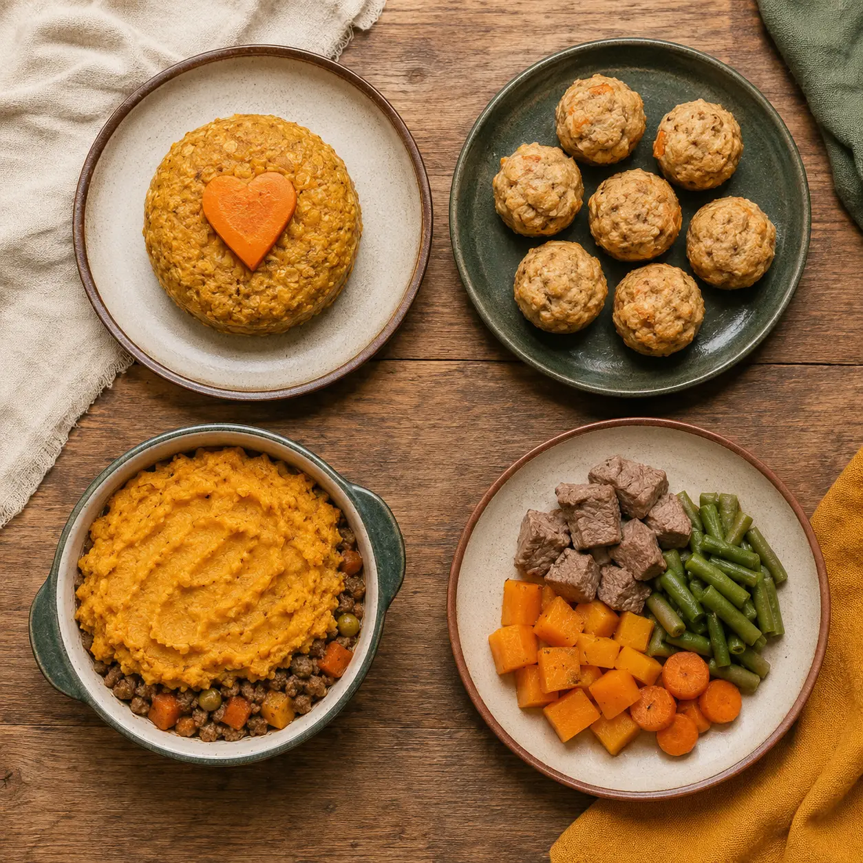 Receitas especiais do Caderno de Bônus NutriFocinho