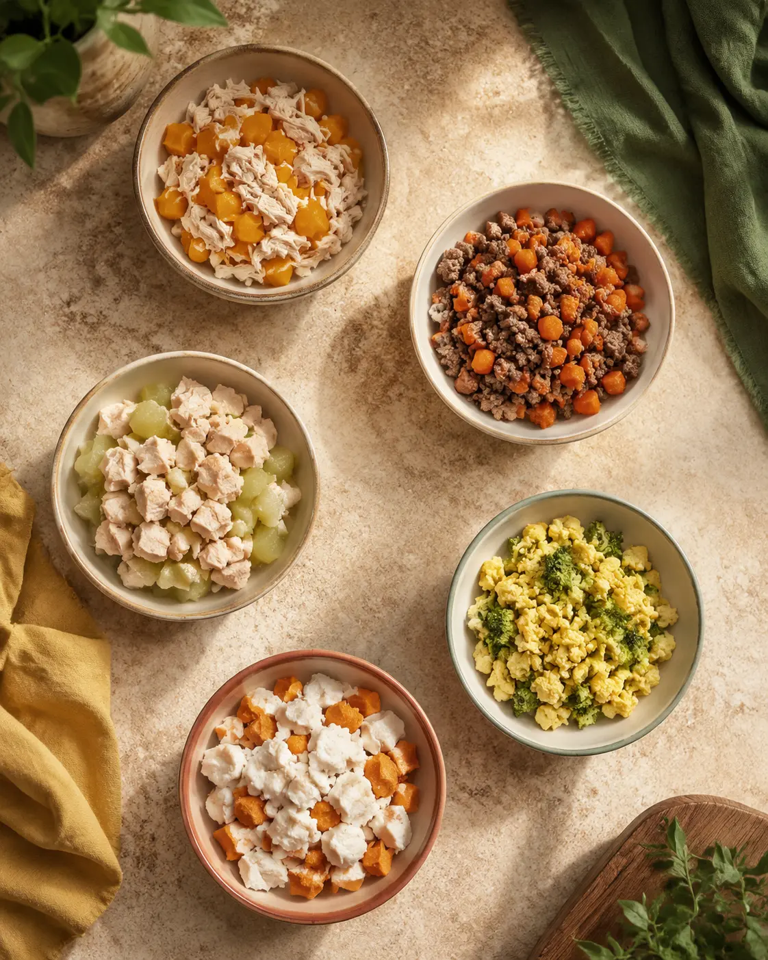Potinhos com receitas caseiras do NutriFocinho